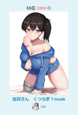 ルーキーランキング100位以内には何とか入れましたー

なかなか一桁にはいけないですねぇ
周りのレベルも上がってきてるし、自分もがんばりましょー 