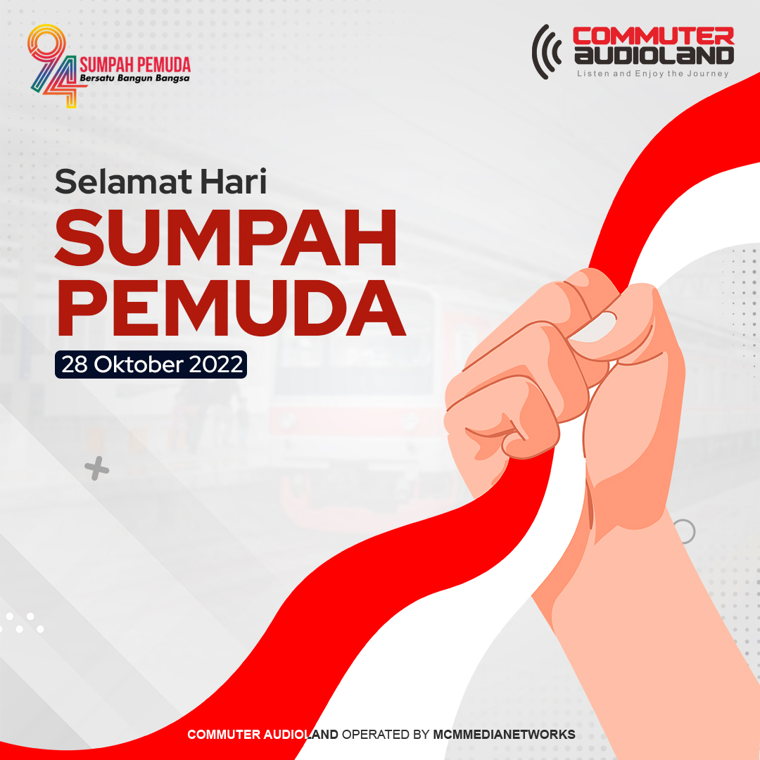 CAudioland's tweet photo. 94 tahun setelah sumpah pemuda dikumandangkan🇮🇩

Semoga kita selalu bisa memaknai peristiwa tersebut sebagai suatu hal yang  menyatukan dan untuk tidak berhenti bertumbuh menjadi generasi berprestasi nan tangguh.

Selamat Hari Sumpah Pemuda✊🏻 https://t.co/FZqXSC1JM7