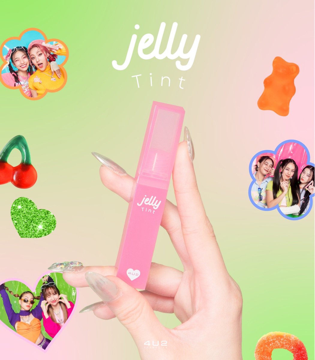 4U2Thailand's tweet photo. แจกทุกสี! 3 รางวัล แค่รี+ฟอล 
9 เฉดสี สวยสับฉบับสาว Y2K 💜✦ 

♡  4U2 JELLY TINT  ♡
ลิปทินท์เนื้อเยลลี่ปากนุ่มหนุบ!🧸യ 
สีสวยชัด Stain ทนที่ปากทั้งวันปากไม่ซีด! ทาปุ๊ปน่ารักปั๊ป ไม่ติดแมสก์

#4U2Cosmetics #4U2Thailand #4U2Jellytint #ลิปทินท์Y2K #เยลลี่ลิป4EVEปากนุ่มหนุบ https://t.co/3cPfFuMbft