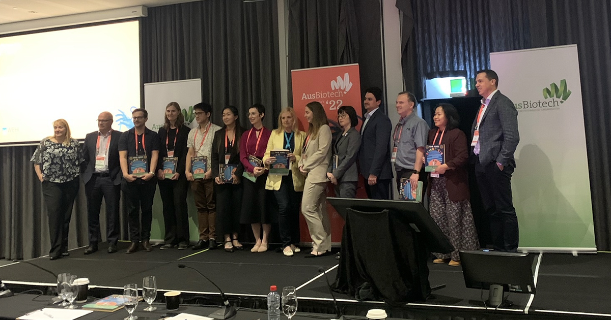 WEHI_research's tweet photo. We are delighted to sponsor the Early-Stage Investment Forum, a key element to the #AusBio22 programme featuring early-stage project/technologies presentations in front of experts from pharma, VCs & investors to drive next steps in commercialisation
#WEHIInnovation #AusBioInv https://t.co/lQAnzzmyKX