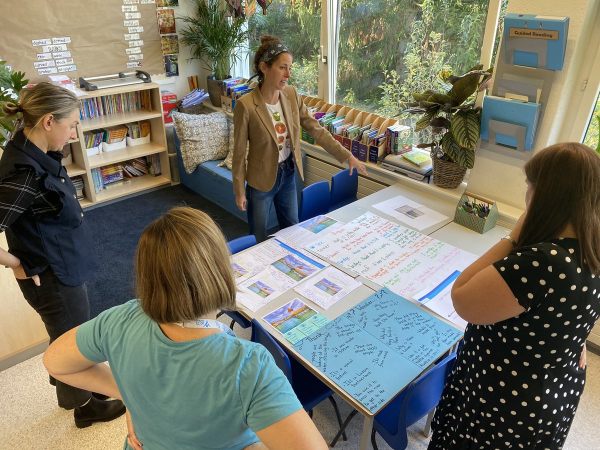 SchippersMr's tweet photo. Today we shared students’ initial thoughts and questions to help plan our next steps in our UOI. Good stuff #ISZL #PYP https://t.co/hu56rZPi8I