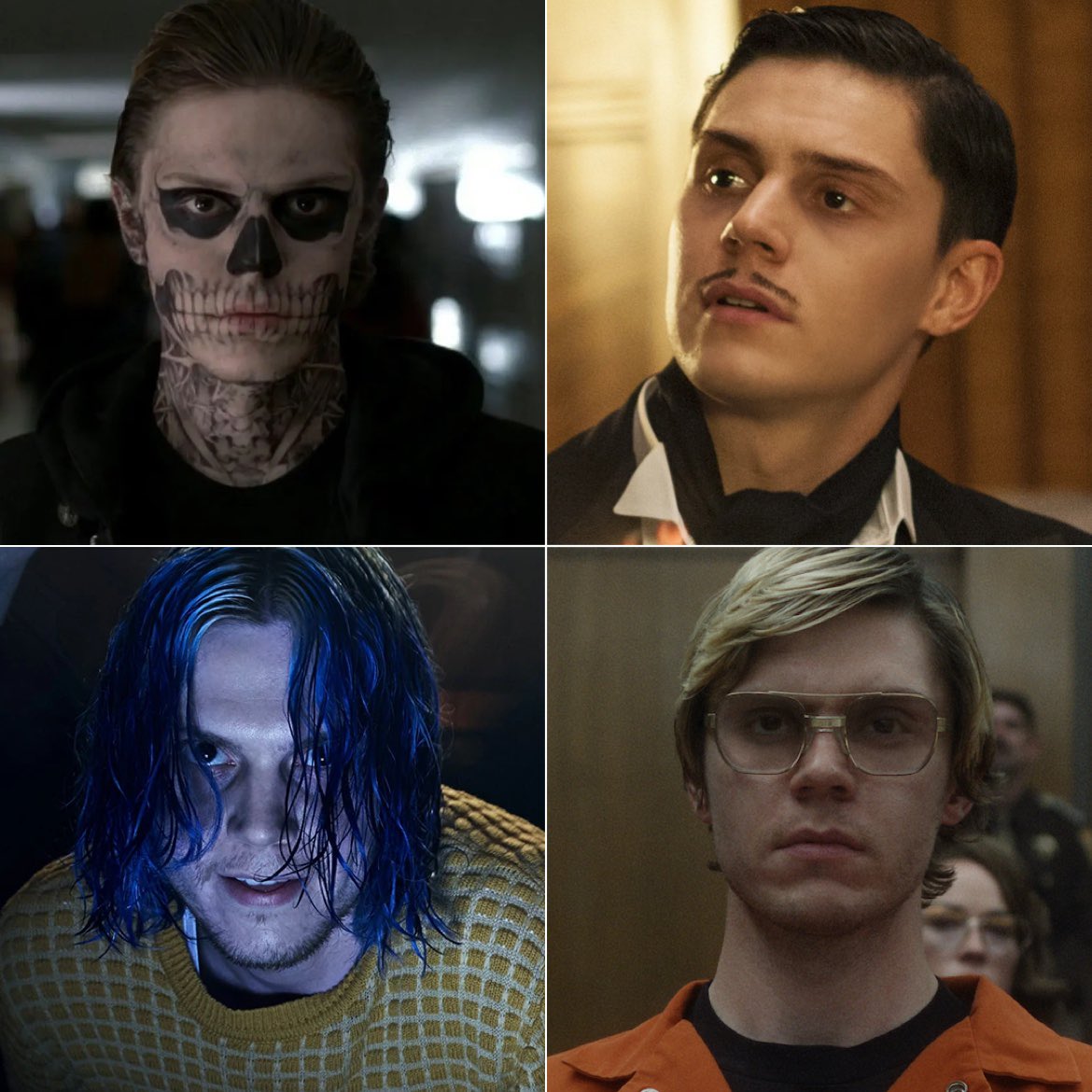 Ryan Murphy reveals that Evan Peters told him that he wants to “play someone normal” and do a romantic comedy after playing so many intense roles.