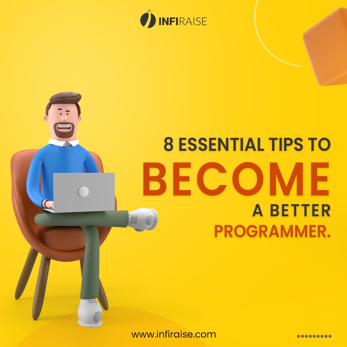 infiraise's tweet image. A good programmer always hungry to learn a new things. If you also want to be a good programmer, then don't miss to read this post.
#infiraise #programmer #goodprogrammer #codes #learn #tips #tools #techniques #developer #readcode #writecode