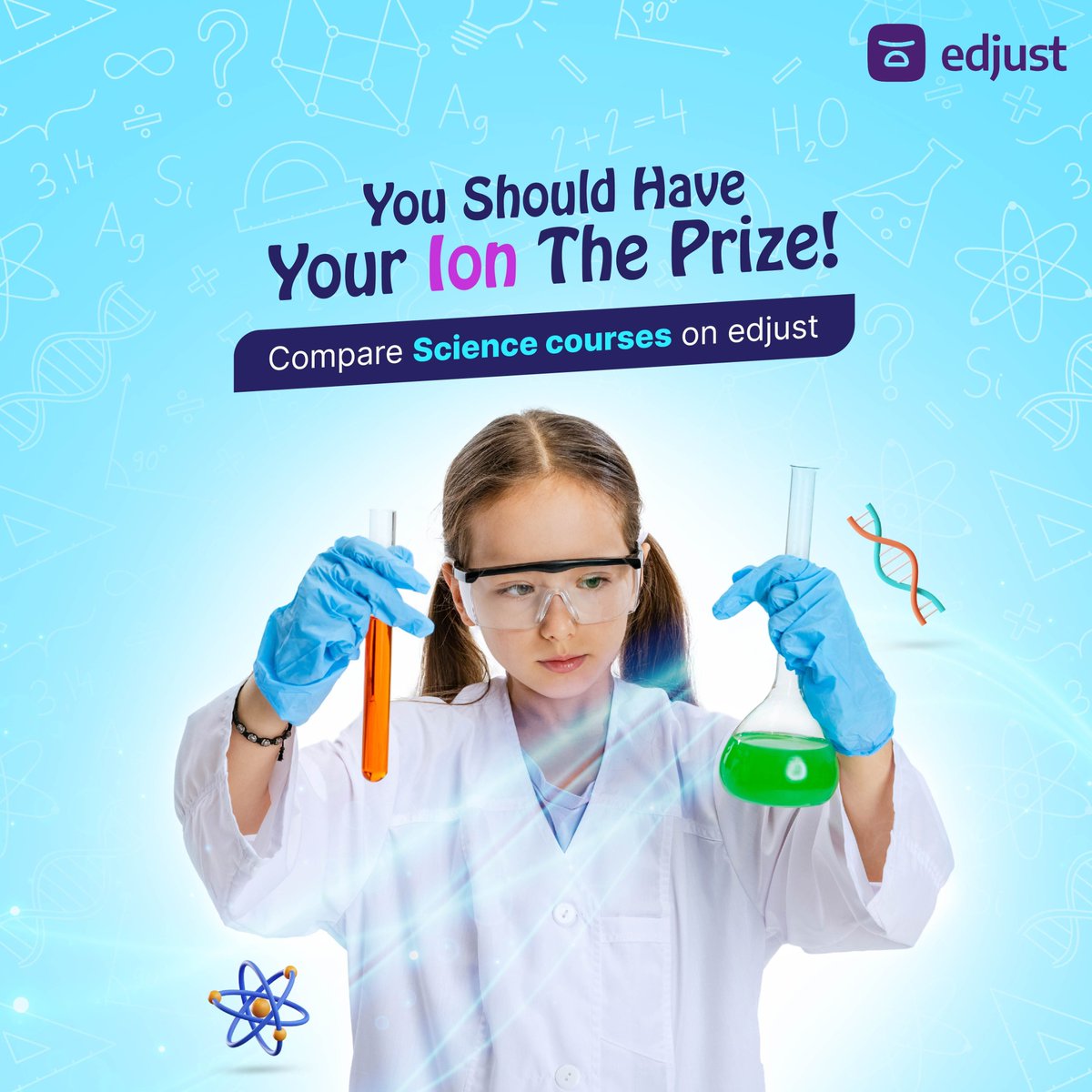 EdjustCo's tweet image. We hope you have ‘ion’ us, because we have the best #sciencecourses to choose from! 🧑🔬
#edjust #scienceclasses #onlineclasses #onlinecourses #signuptoday #bookademo
