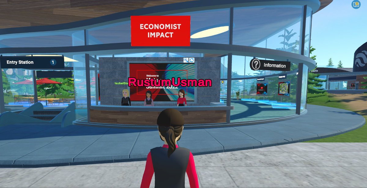 RustumUsman's tweet image. It was a wonderful experience attending Economist Impact #Metaverse  #Summit 2022.

Proud that my organization was the diamond sponsor. 🙌 @Cognizant

The platform Virbela  was super user-friendly, and the rendering was faultless!
 #tech #Cognizant #Consulting #web3