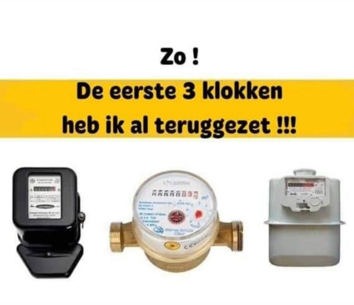 Een dagje te vroeg, maar het kan maar gebeurd zijn toch?