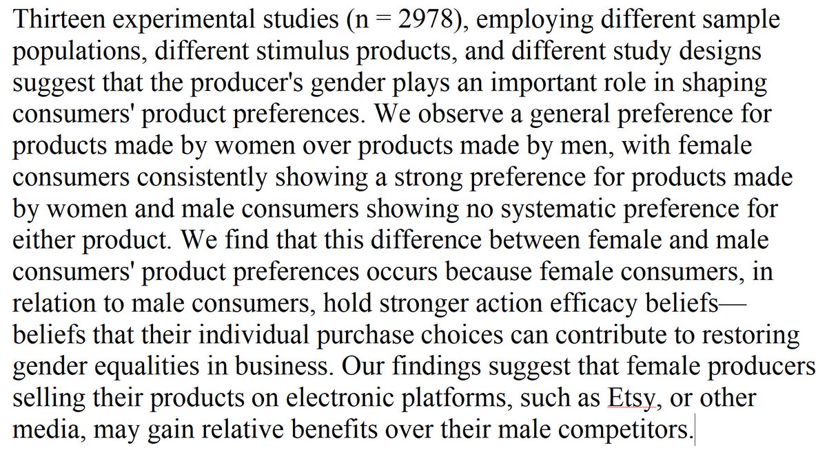 DegenRolf's tweet photo. "We observe a general preference for products made by women over products made by men." https://t.co/MEruNrHVB5 https://t.co/GVeelHTAVP