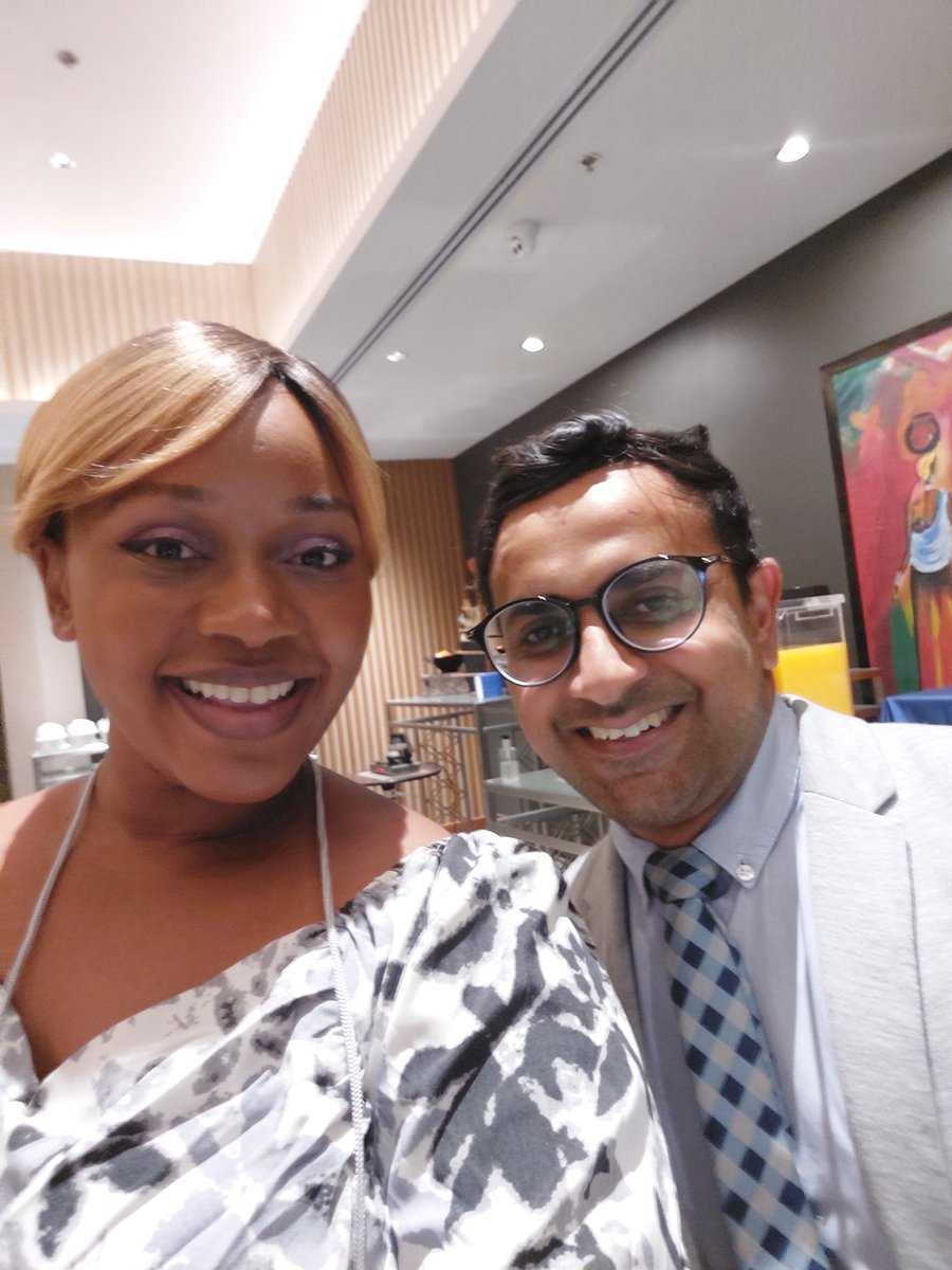 Conference day 2 with my bestie <a href="/NaeemDalal/">🇿🇲 Dr. Naeem Dalal #DrGanizo</a>