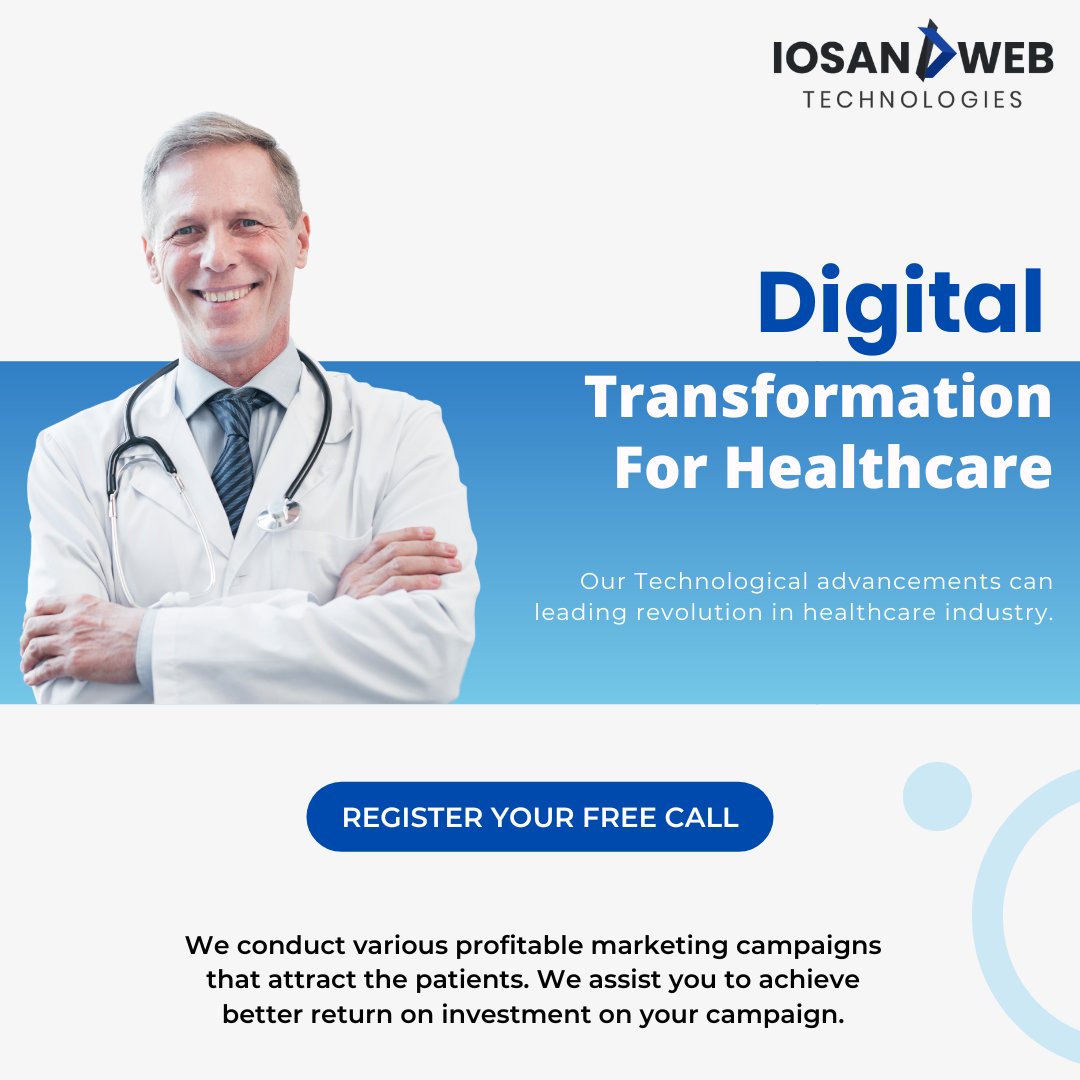 Iosandwebtech's tweet photo. Our technological advancements can leading revolution in healthcare industry.
𝗖𝗹𝗶𝗰𝗸 𝗢𝗻 𝗟𝗶𝗻𝗸 - https://t.co/bXUzZu2BZM
#Ai_technology #Digital_marketing #healthcare #advanced_strategy
#book_session #trends #digital_transformation #grownow #certifiedteam #calendly https://t.co/32QGwOrJ9x