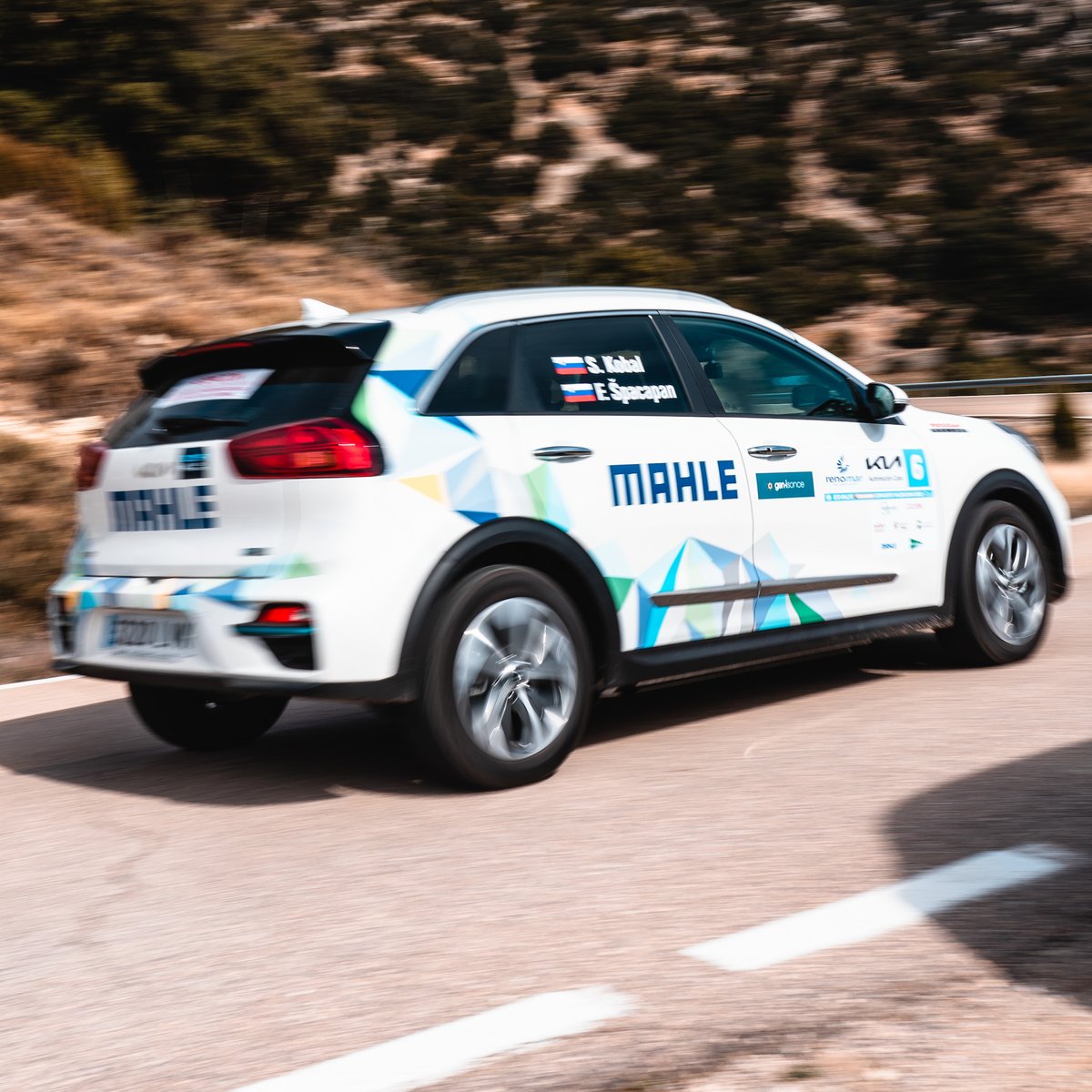 Charged and ready! After a spectacular #podiumfinish last year, our #Slovenian #MAHLE #emobility coworkers Franko Špacapan & Sebastjan Kobal are back for the prestigious @fia E-Rallye Monte Carlo—promoting MAHLE and our #commitment to emobility in this @ACM_Media event.