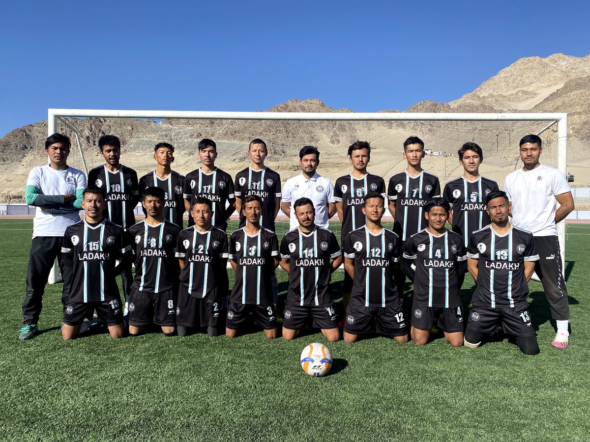 DIPR_Leh's tweet photo. #3yearsofUTLadakh
Presenting the #TeamLadakh for the upcoming #football match to be held on Oct 30 at #OpenStadium Spituk, celebrating the 3 glorious years of #UTLadakh.
#Cheer4TeamLadakh
Save the date & be there!
@lg_ladakh @Ravinder_Dangi1 @IndiaSports @DIPR_Kargil @PBLadakh https://t.co/fRWAmehMSl