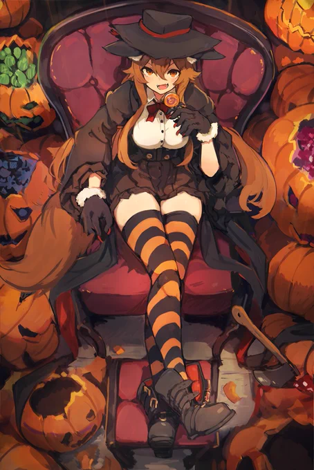 ハロウィンの絵とかそれっぽい子ら 