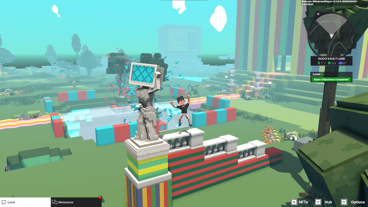 KhetFan's tweet photo. @TheSandboxGame 🍓 #GucciVault in  #TheSandbox https://t.co/ndmM98aosn