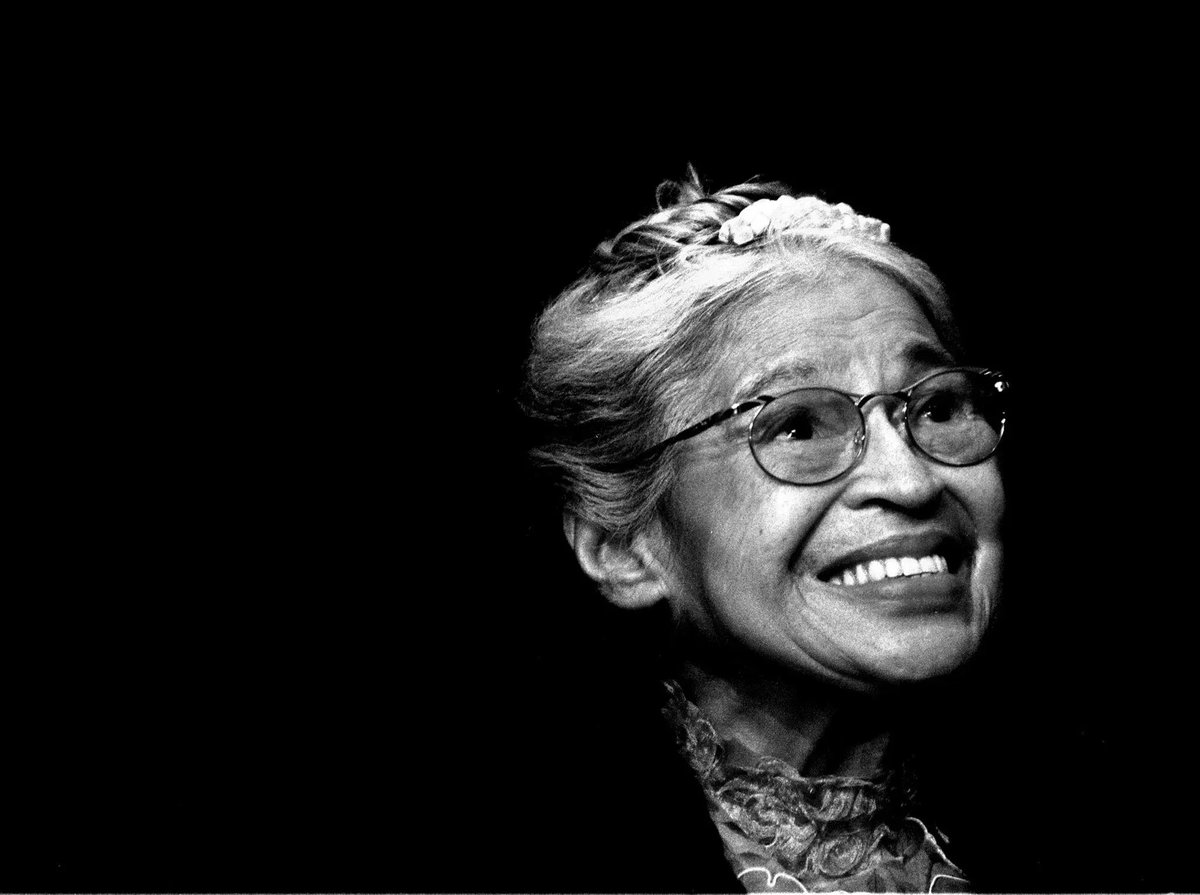 Rosa Parks refusing to give up her seat on the bus to a white man changed American history forever. Though she died 17 years ago this week, her quiet act of bravery continues to show young people this #blackhistorymonth. and beyond, that one person can change the  lives of many.