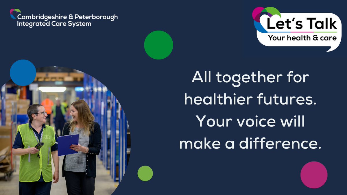 Whether you live, work or study locally we want to hear your view and experience on health and care to help us shape services and support we offer over the next five years. Fill in this short survey to take part surveymonkey.co.uk/r/RKB8RN9