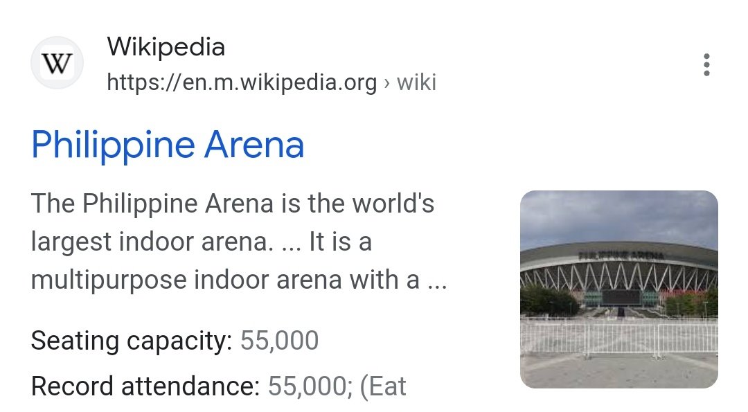 Philippine Arena has 55K capacity and @BLACKPINK will do a 2 days concert! Means 110K audiences secured!!!!