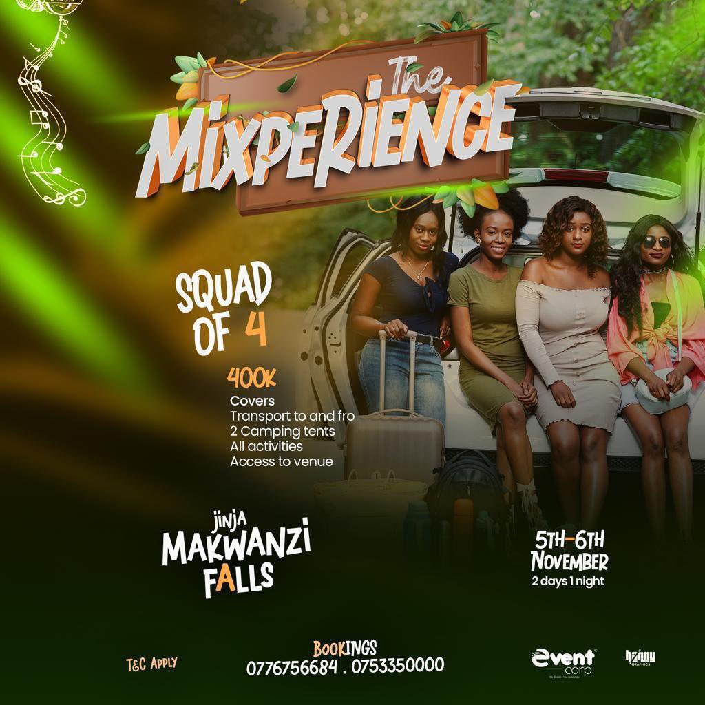 Have you booked your slot already ??? November is here 🥳🥳🥳 At only 400k, you & your squad can have the time of your lives. Come and we eat our moneyyy #Mixperience