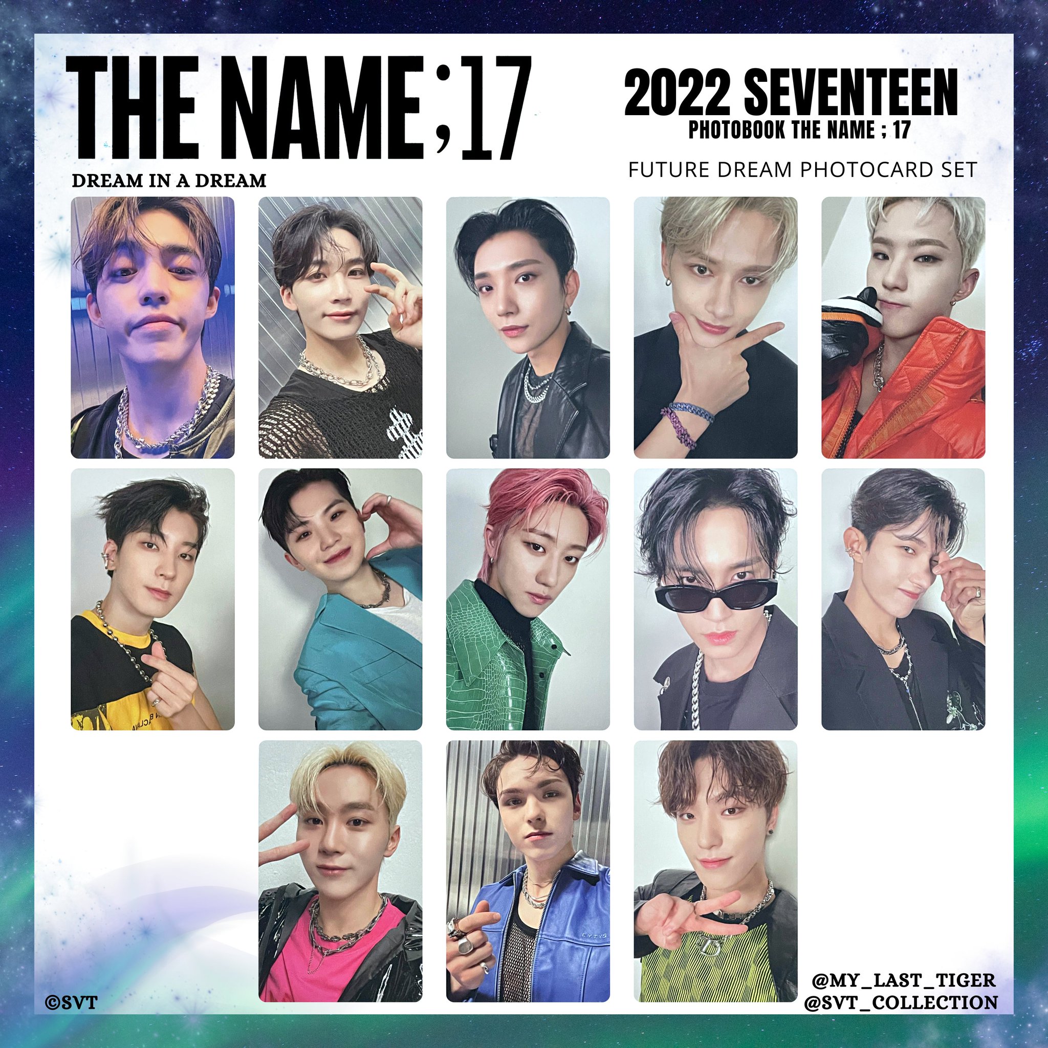 SEVENTEEN THE NAME FUTURE トレカ コンプリート SEVENTEEN THE NAME FUTURE トレカ コンプリート