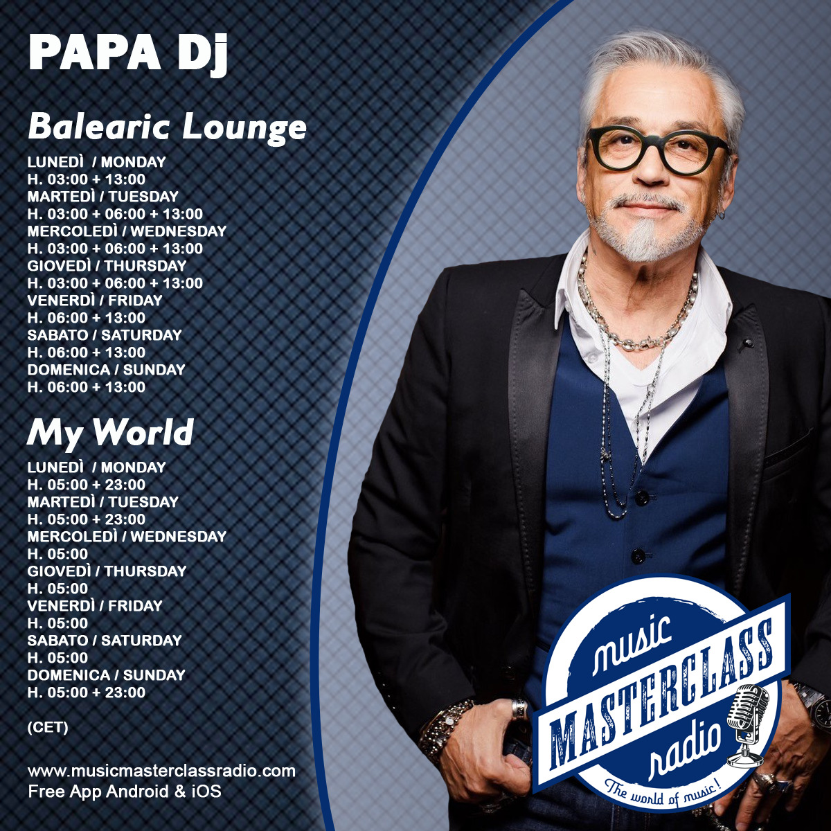 MusicMasterCla3's tweet photo. Now On https://t.co/g0uFBquUKS
On Air Papa Dj. #BalearicLounge Show #BalearicSound #LoungeMusic
https://t.co/g0uFBquUKS
#MusicMasterClassRadio #TheWorldOfMusic #MMCRtag https://t.co/VOJQdCBa3o