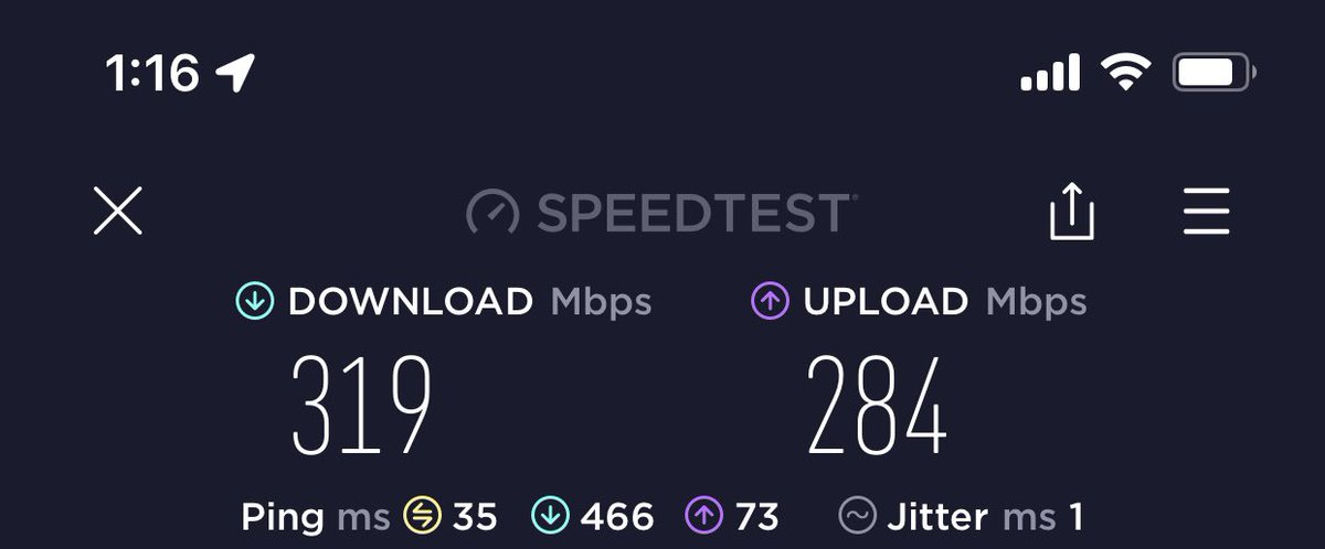 vivekrjain's tweet photo. Getting 300 Mbps upload speed on free wifi in a random mall in phuket. Unbelievable! https://t.co/I65CjmMn70