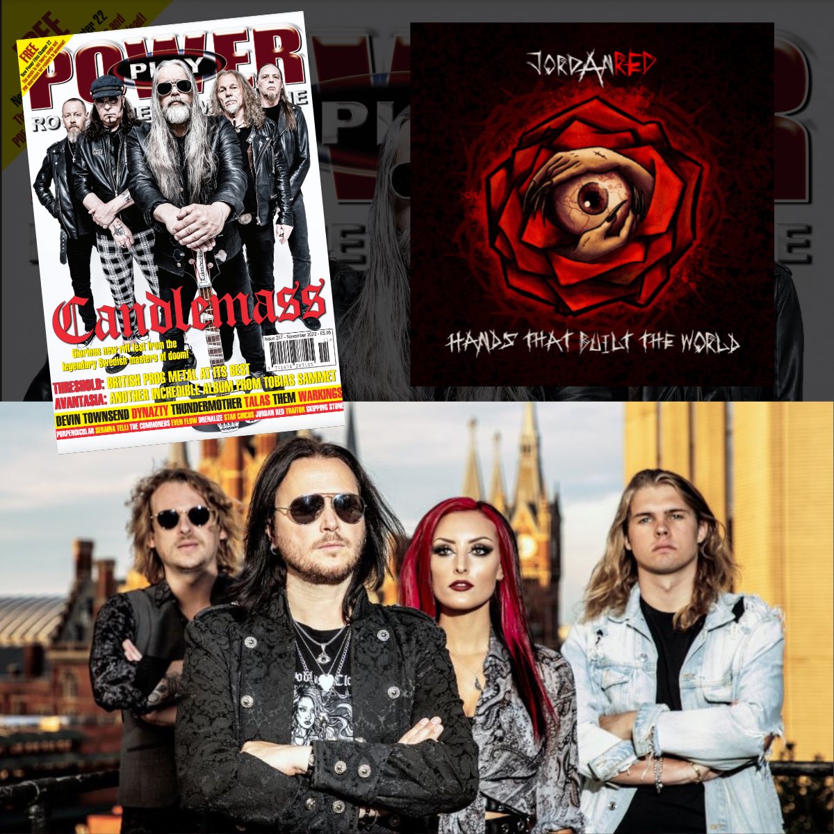 StampedePressUK's tweet photo. 🎶🗣 Stellar album reviews and full page interviews for @JordanRedBand and @StarCircus_band in the new @Powerplaymag 🙌🔴🎪
#StampedePRMusic #JordanRedStampede #StarCircusStampede #NewMusicFriday #Candlemass #PowerplayMagazine 📖 https://t.co/AUfPotHGLK @WHSmith #rock #metal https://t.co/0ZYxiP4rW2