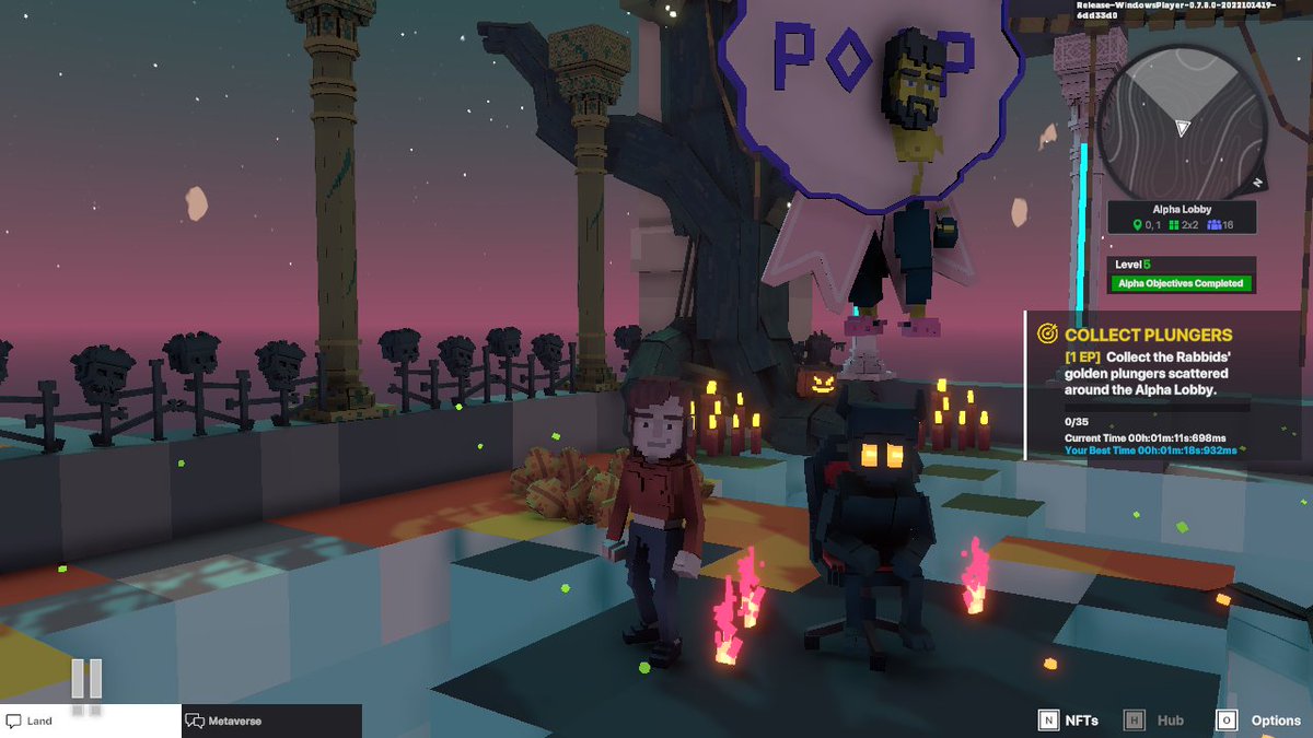 roomroar's tweet photo. @TheSandboxGame I just participated in The Sandbox Halloween Special Giveaway. At the top of the Halloween Alpha Lobby Parkour!
😈 👇 https://t.co/bBuXlh0scq