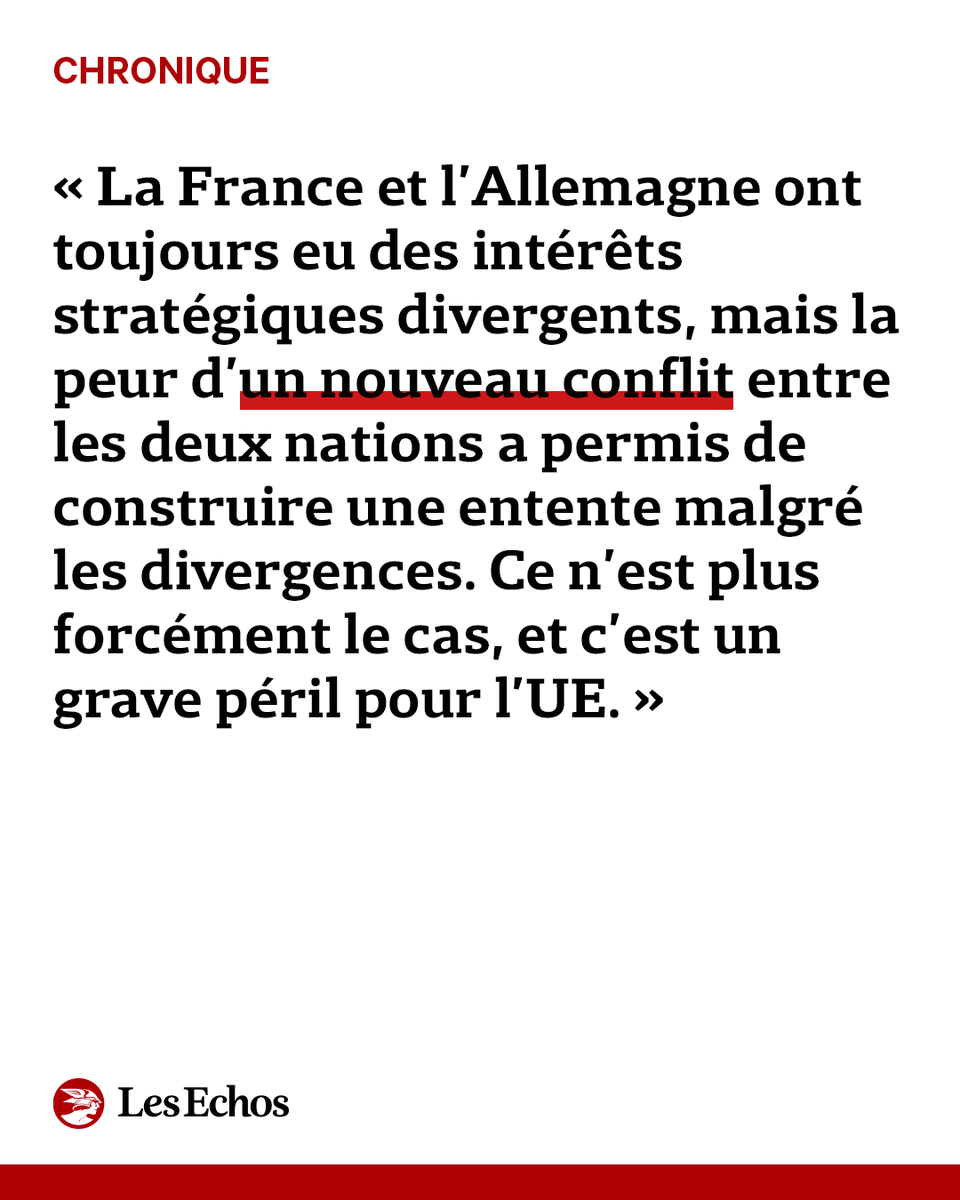 🇫🇷🇩🇪 «Rien n'est plus grave, pour l'avenir de la France, que ce qui se passe en ce moment avec l'Allemagne»

La guerre entre la France et l'Allemagne redevient possible
CHRONIQUE 👇
trib.al/Cq9jQyQ