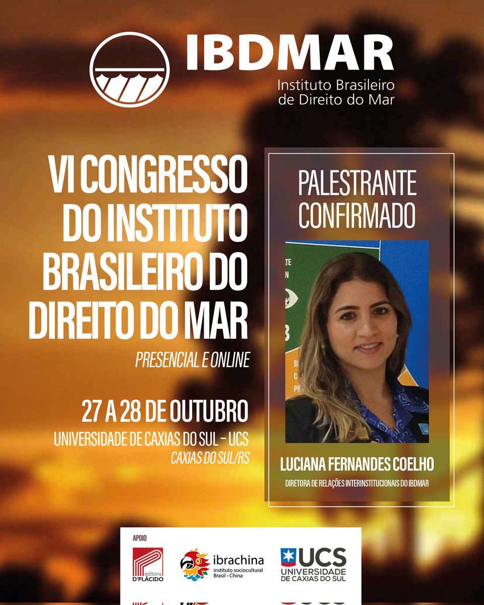 Luciana Coelho (@lu_fcoelho) on Twitter photo 📌 Acompanhe-me para discutir novas tecnologias, observação oceânica e direito do mar no Congresso do <a href="/IBDMAR_BILOS/">Instituto Brasileiro do Direito do Mar</a>
Join me soon to discuss about #newtechnologies #oceanobservation #lawofthesea in the conference of <a href="/IBDMAR_BILOS/">Instituto Brasileiro do Direito do Mar</a>
📍10h30 (BRL) 15h30 (CET)
m.youtube.com/watch?v=13XAUE… 📌 Acompanhe-me para discutir novas tecnologias, observação oceânica e direito do mar no Congresso do <a href="/IBDMAR_BILOS/">Instituto Brasileiro do Direito do Mar</a>
Join me soon to discuss about #newtechnologies #oceanobservation #lawofthesea in the conference of <a href="/IBDMAR_BILOS/">Instituto Brasileiro do Direito do Mar</a>
📍10h30 (BRL) 15h30 (CET)
m.youtube.com/watch?v=13XAUE…