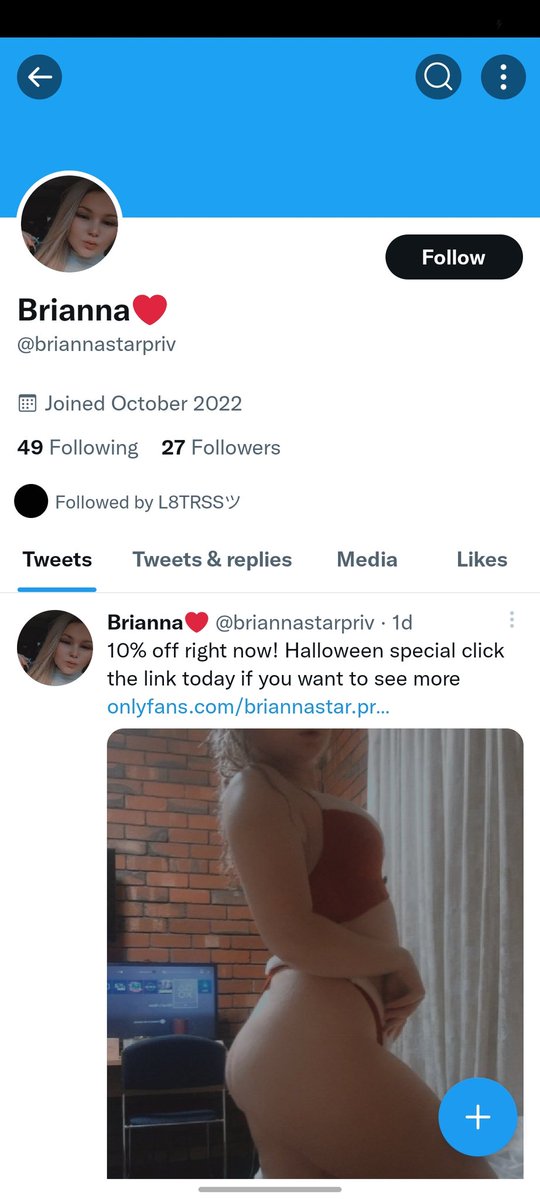 ImLethalx's tweet photo. Go follow my other twitter with all my spicy stuff! Please and thankyoi 😈💜 https://t.co/PnD0iJVXqr