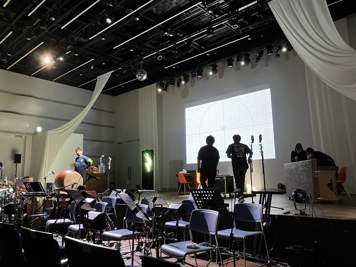 リハ！！
明日明後日と音楽劇の本番です🙌