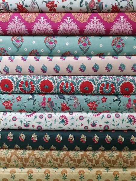 ***** New Organic Fabrics ***** Indian Summer - A beautiful range of fabrics created in collaboration with the V&A museum. Click here to view them all. jaycotts.co.uk/collections/fa… #fabric #earlybiz