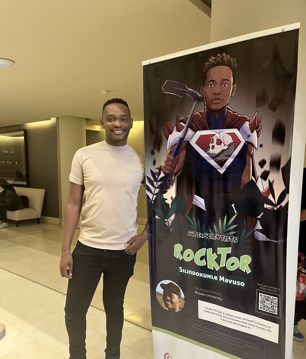 Hung out with the <a href="/SciSuperheroes/">SuperScientists</a> Rocktor yesterday and we are almost the same height. 😜