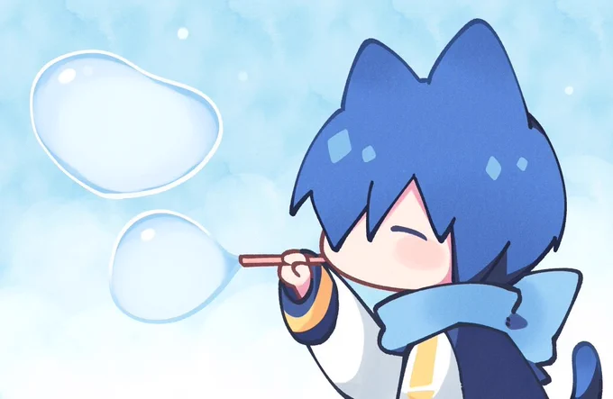 #みんなでKAITOを愛し隊 ねこみみ少年なKAITOもいかがでしょうか 
