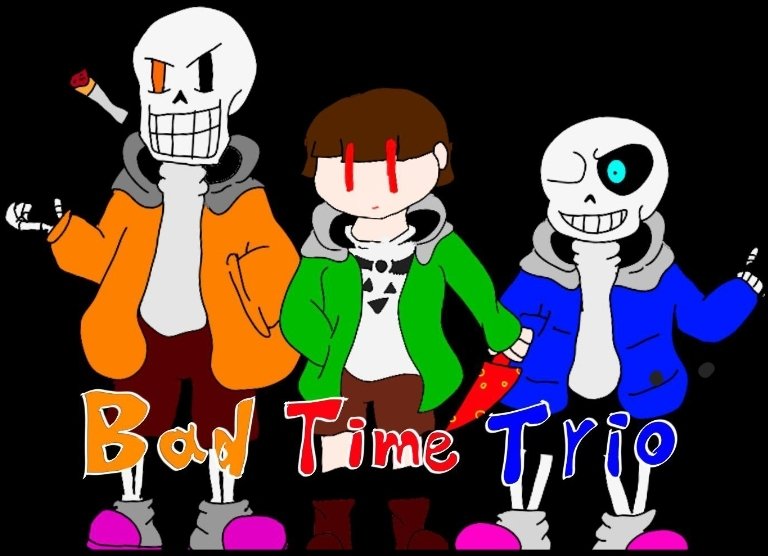 Undertale Au-Bad time trio Final Ver.

#undeertale #sans #chara #papyrus #badtimetiro #undertaleau
Ps. Follow please;;