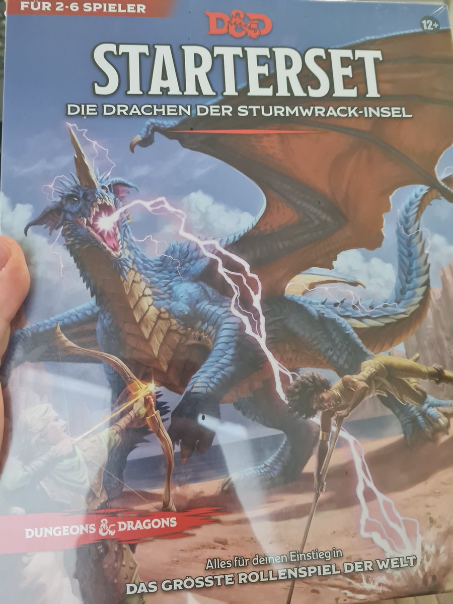 Ein erster Schritt, um einen Einstieg in DnD zu finden. Jetzt fehlen nur noch Gleichgesinnte. 
Aber immerhin ist das diese Woche endlich mal etwas, was mir ein positives Gefühl gibt in einer harten Arbeitswoche #PnP #DnD