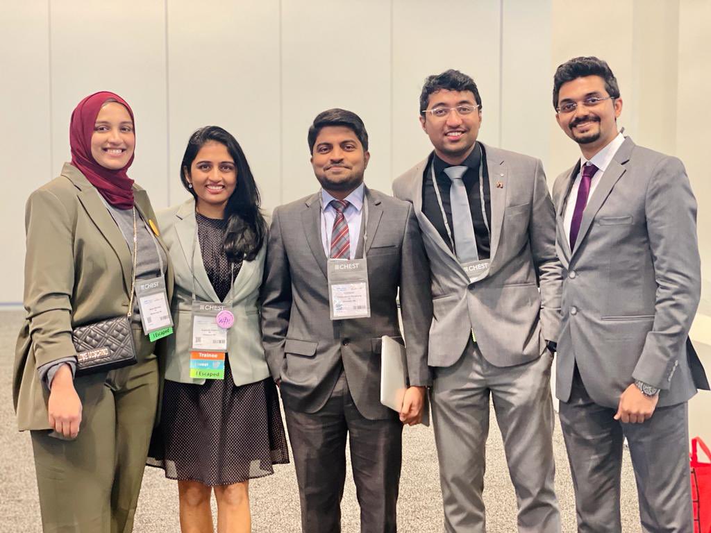 svhmedres's tweet photo. St V. again on 🔥 at CHEST’22 with 12 posters and oral presentations by our amazing team. Kudos to all for their amazing effort!!
@accpchest #CHEST2022 https://t.co/8ponn8ywBD