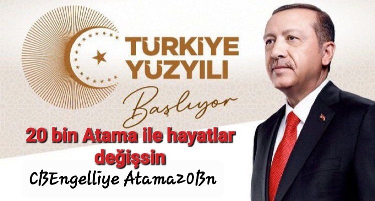 engellihaklaris's tweet photo. ENGELLİ OLMAK
üretime katkı sağlamaya
ENGEL değildir

Yeterki FIRSAT verilsin
20Bin Atama ile hayatlar değişsin

CBEngelliye Atama20Bn
@RTErdogan @avhamzadag
@deryayanikashb @Vedatisikhan @avfatmaoncu @vedatbilgn @duran_ridvan @lokmanayva @_aliyalcin_ @yusufcelebitsk @metinayhan https://t.co/043JF0Sxmq