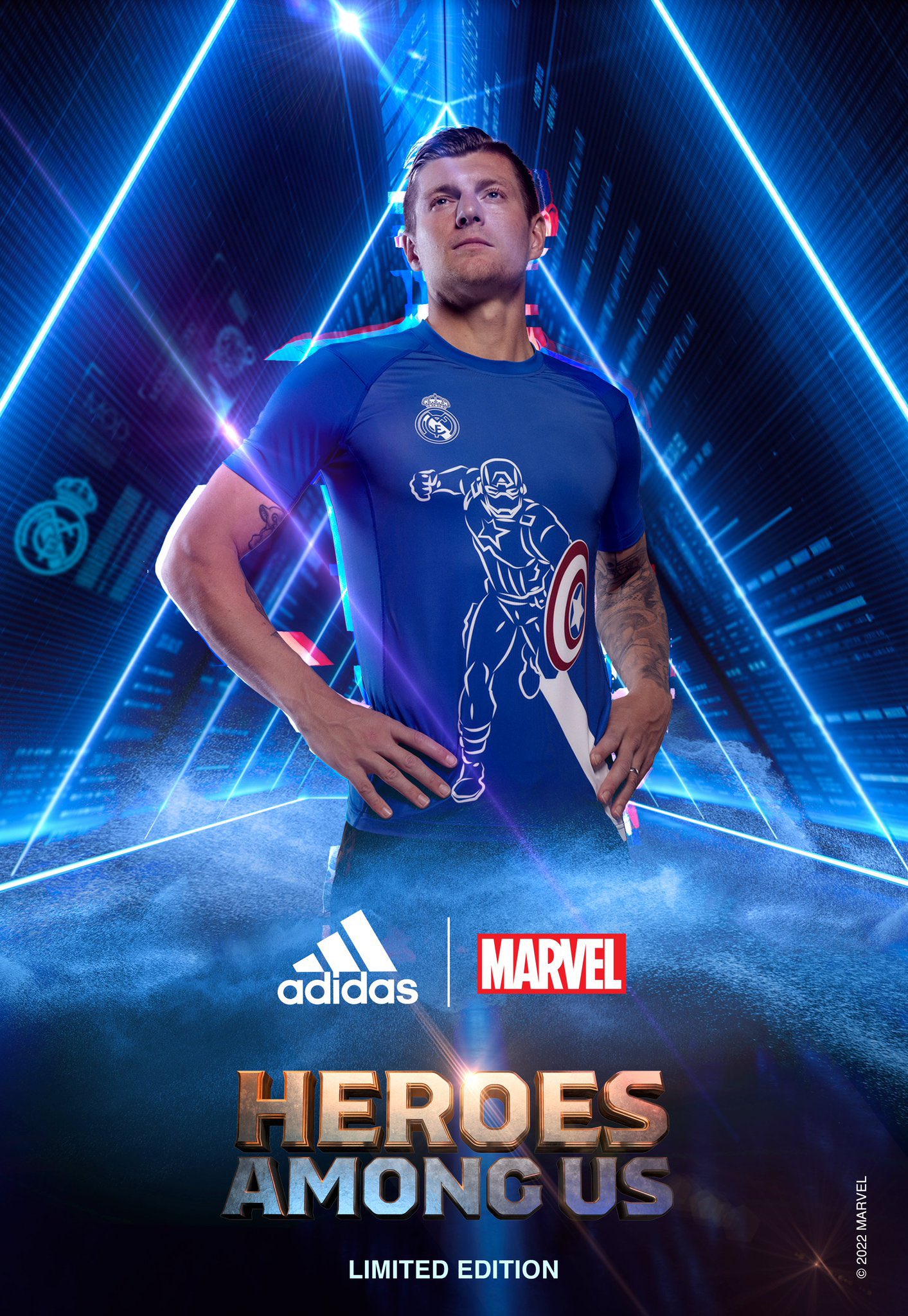 LaLiga Lowdown 🧡🇪🇸⚽️ on Twitter: "⚪️ Madridistas Assemble? 😅 👕 Adidas launched the new collection for Real Madrid in collaboration with Marvel 🏋️ The players will wear them during the warmup