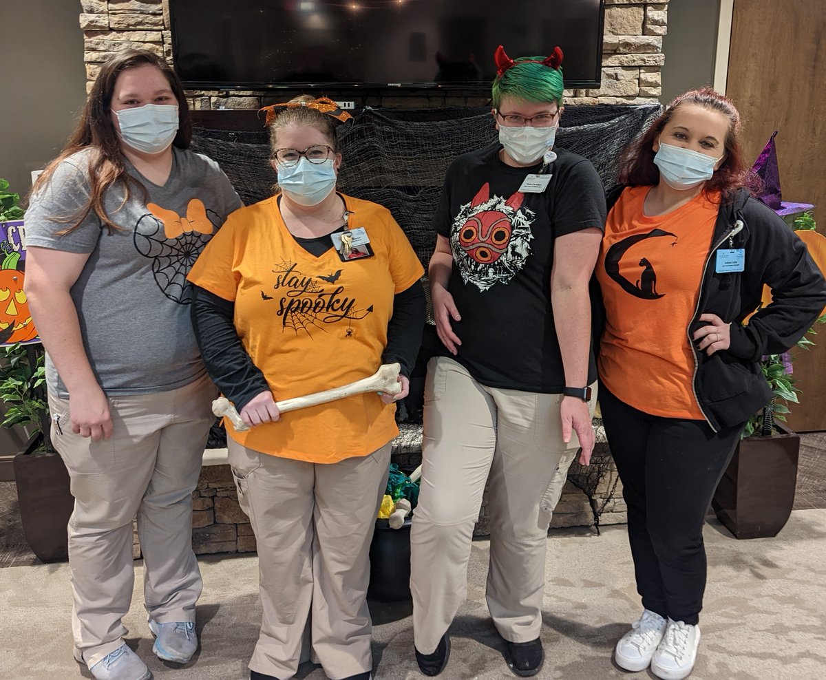 WillowsSpring's tweet photo. We kicked off our Halloween theme week with Pumpkin Day!! The Willows at Spinghurst is showing off their Halloween spirit!! https://t.co/NWohjMcqmk
