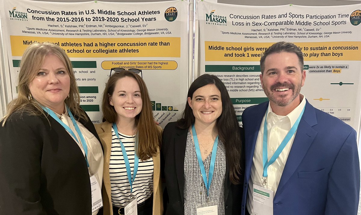 Shane Caswell (@caswell_shane) on Twitter photo So proud of <a href="/MasonCEHD/">George Mason CEHD</a> PhD students Anne Blackstone, Sam Hacherl <a href="/Slhacherl/">Sam Hacherl</a> and alum Dr. Trish Kelshaw <a href="/trish_kelshaw/">Dr. Trish Kelshaw, PhD, ATC</a> <a href="/theBRAIN_Lab/">BRAIN Lab</a> for sharing important pediatric concussion research at #CISG2022 <a href="/vci_tbi/">Virginia Concussion Initiative</a> <a href="/SMARTLabGMU/">SMART Lab</a> So proud of <a href="/MasonCEHD/">George Mason CEHD</a> PhD students Anne Blackstone, Sam Hacherl <a href="/Slhacherl/">Sam Hacherl</a> and alum Dr. Trish Kelshaw <a href="/trish_kelshaw/">Dr. Trish Kelshaw, PhD, ATC</a> <a href="/theBRAIN_Lab/">BRAIN Lab</a> for sharing important pediatric concussion research at #CISG2022 <a href="/vci_tbi/">Virginia Concussion Initiative</a> <a href="/SMARTLabGMU/">SMART Lab</a>