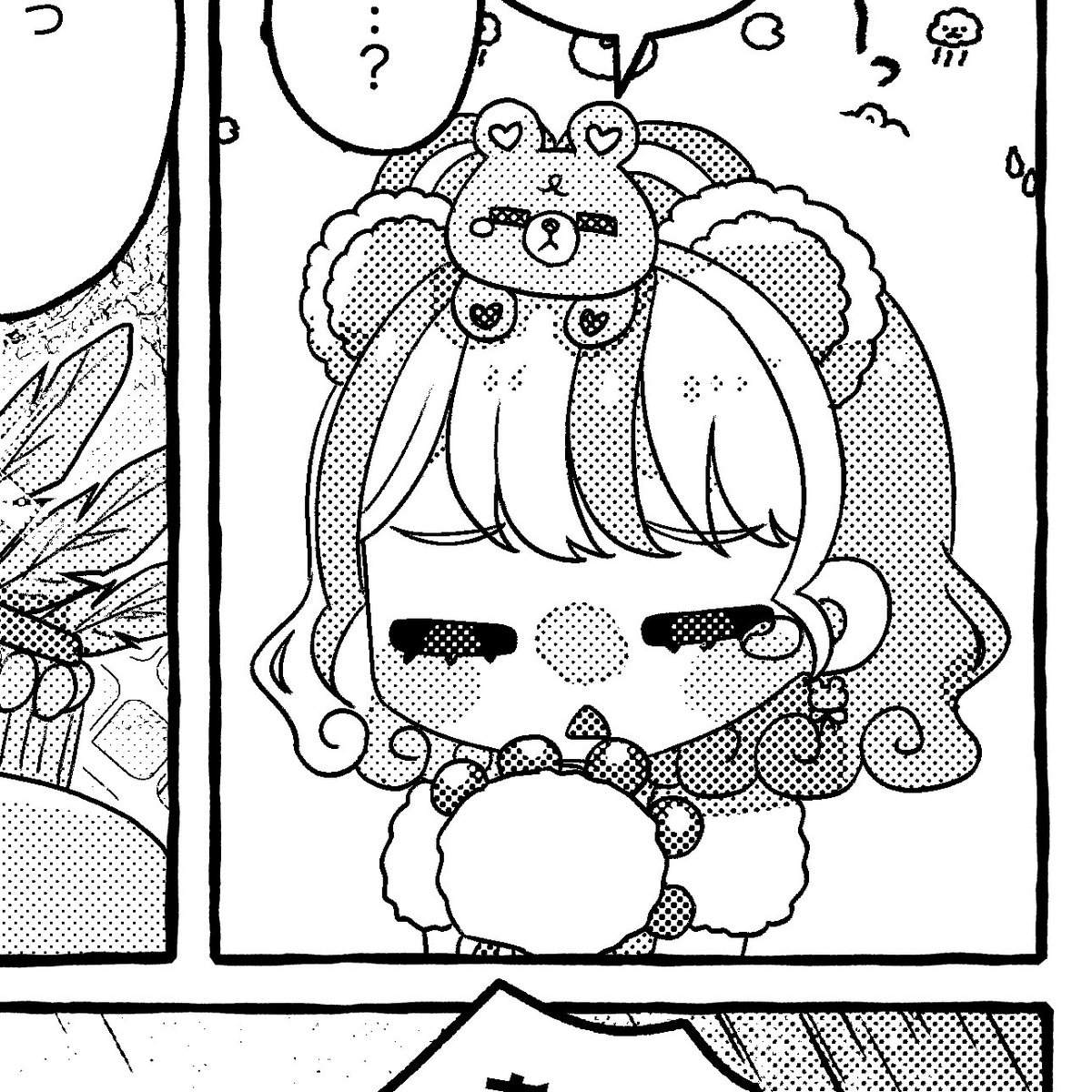 うさあや家のミラクルベアはみるきと意思疎通してるので表情が変わる 