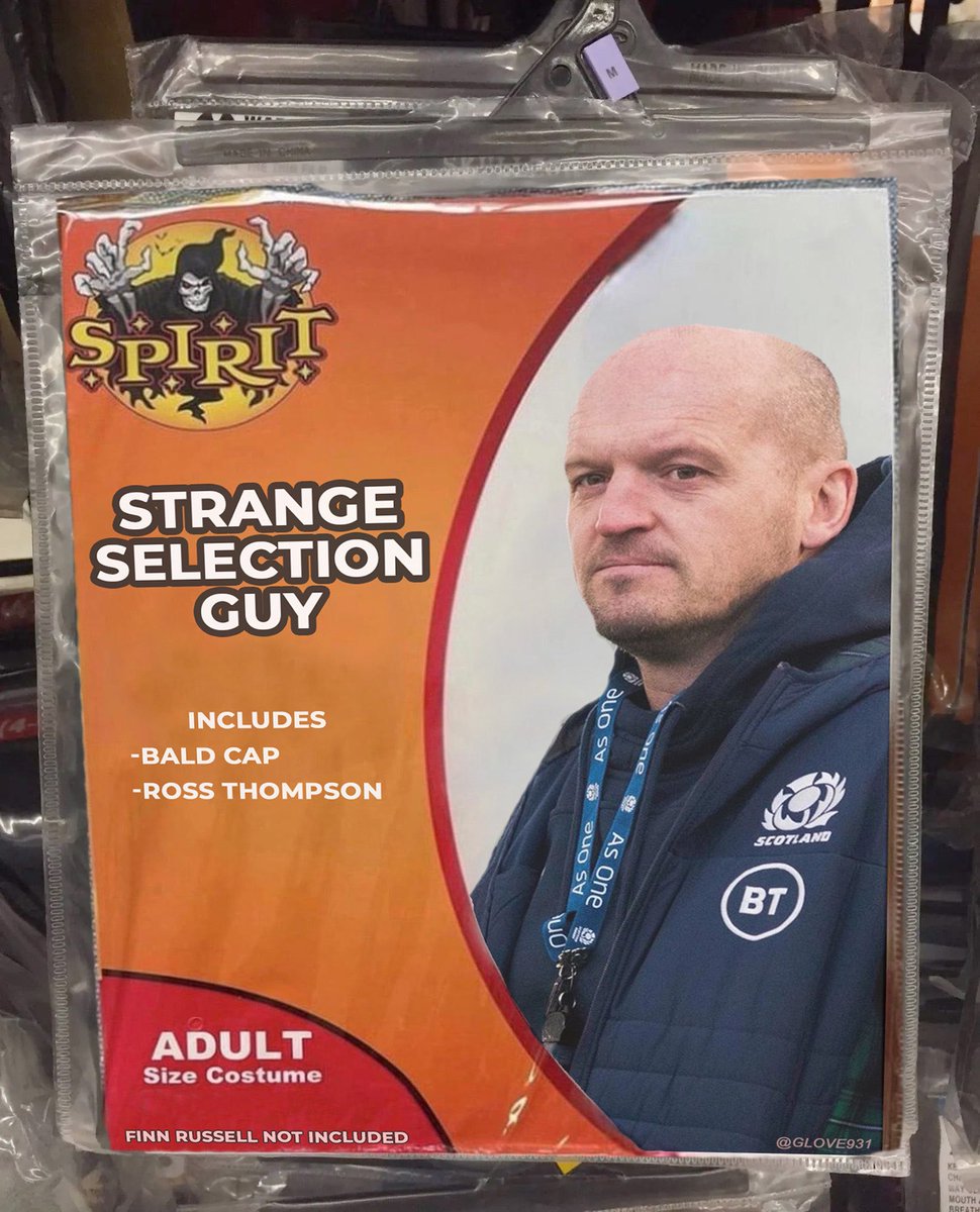 Scariest costume going this Halloween