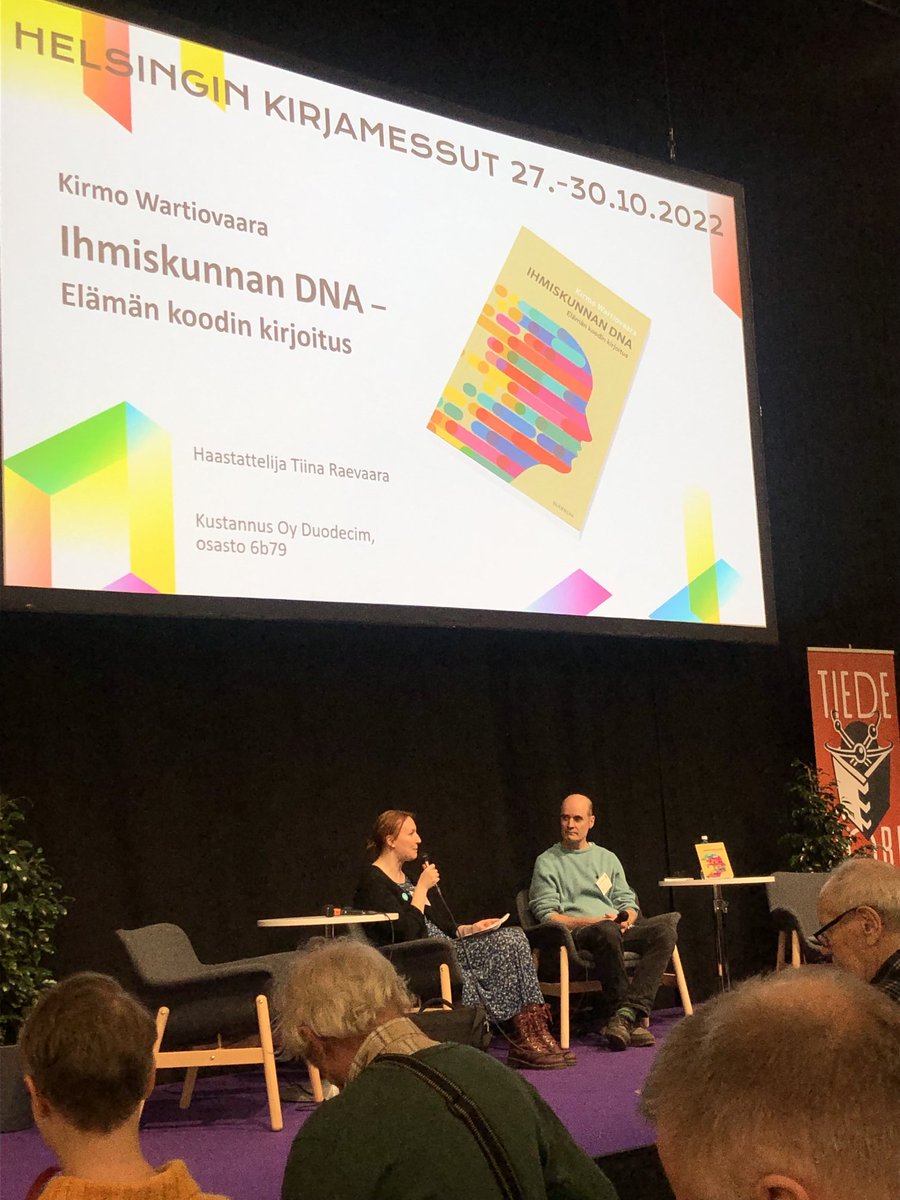 Anu Suomalainen Wartiovaara (@awartiovaara) on Twitter photo <a href="/kwartiov/">Kirmo</a>;Helsinki Book Fair; Kirmo Wartiovaara perimän ytimessä. <a href="/helsinkiuni/">University of Helsinki</a> <a href="/HUS_fi/">HUS Helsingin yliopistollinen sairaala</a> <a href="/HelsinkiUniMed/">Medicine and Health, University of Helsinki</a> <a href="/STEMMProgram/">STEMM Research Program</a> <a href="/kwartiov/">Kirmo</a>;Helsinki Book Fair; Kirmo Wartiovaara perimän ytimessä. <a href="/helsinkiuni/">University of Helsinki</a> <a href="/HUS_fi/">HUS Helsingin yliopistollinen sairaala</a> <a href="/HelsinkiUniMed/">Medicine and Health, University of Helsinki</a> <a href="/STEMMProgram/">STEMM Research Program</a>