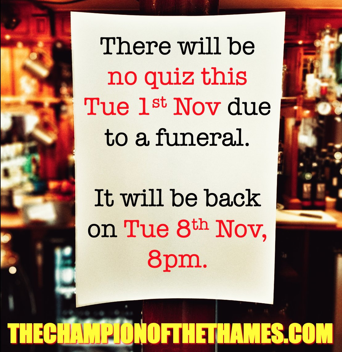 No quiz next week on the 1st,baco on the 8th, 8pm! #Cambridge #cambridgeuniversity #pub #quiz #pubquiz #instagood #instaquiz #instaquestion #knowledge