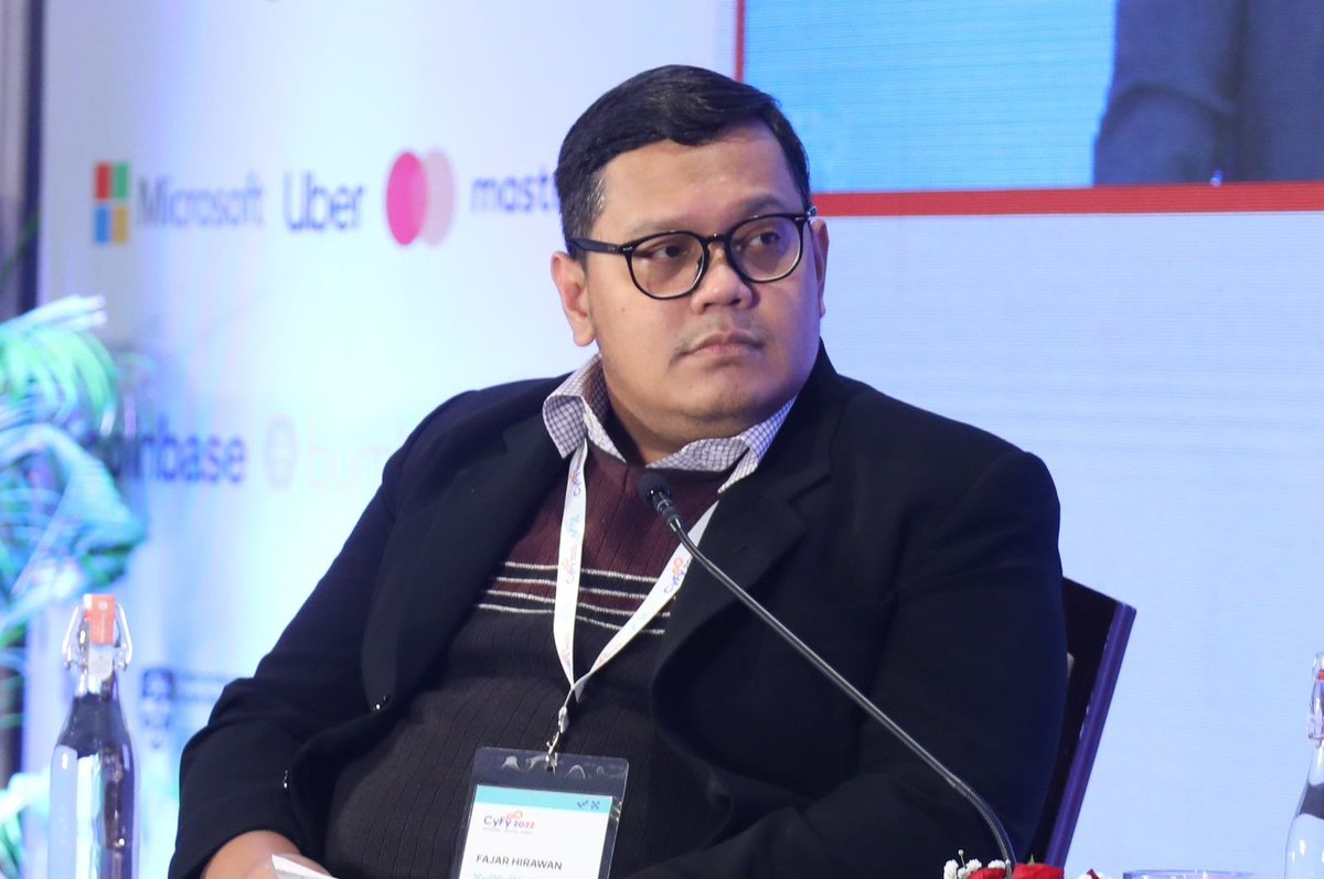 orfgeotech's tweet photo. .@fbhirawan: Under the #G20, we have to underline the importance of international economic cooperations. 

#CyFy2022 https://t.co/mYUlIKdcYI