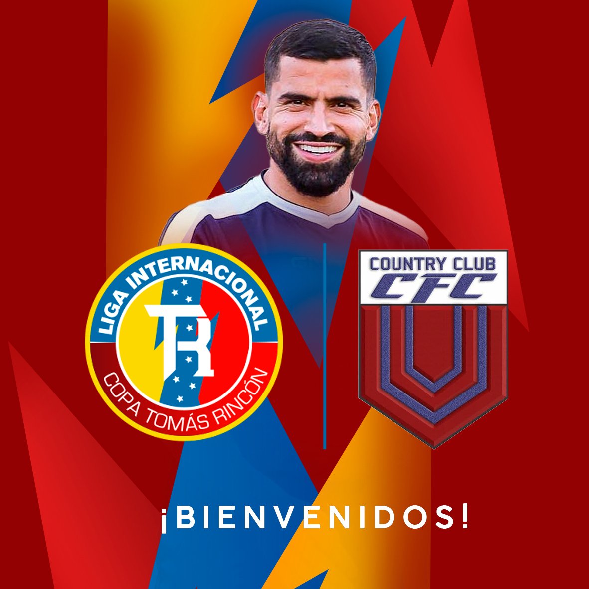 ¡BIENVENIDOS! 🇻🇪🫡.

Continuamos dándole bienvenida a los equipos participantes en nuestra #CopaTomásRincón🫡.

La Academia #cfc_countryfutbolclub dirá presente en nuestro Torneo ✅🙌🏻.

¡Exitos y bienvenidos! 🤩.

#SomosLigaInternacional