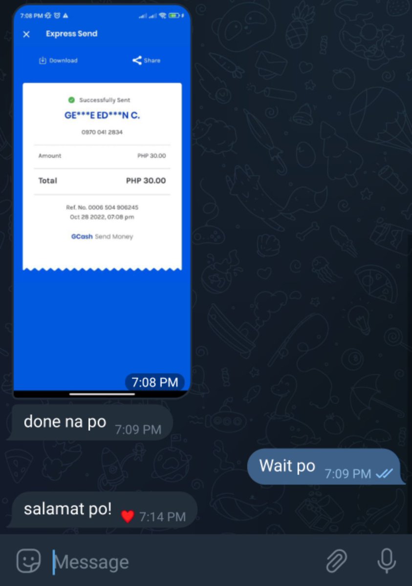 _RichAnonymous's tweet photo. AVAIL NA MURA LANG GROUP NATIN SA TG!! https://t.co/RmIx8SfK4c