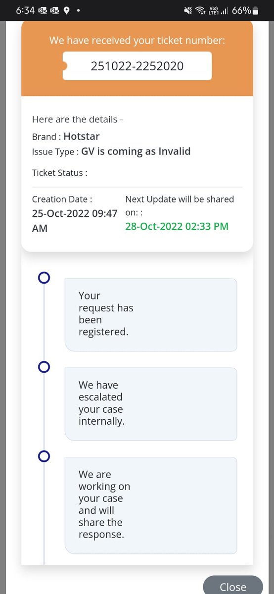 royprantik26's tweet photo. @GyftrIndia my issue not resolved https://t.co/Pf3pjWF5em
