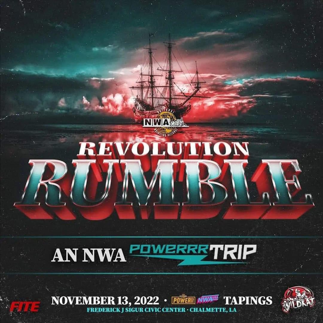Heading to New Orleans in two weeks for @nwa Hard Times 3 & @WildKatSports #RevolutionRumble. Ready for the 4 F’s Friends, Fun, Food & Fighting!!!
