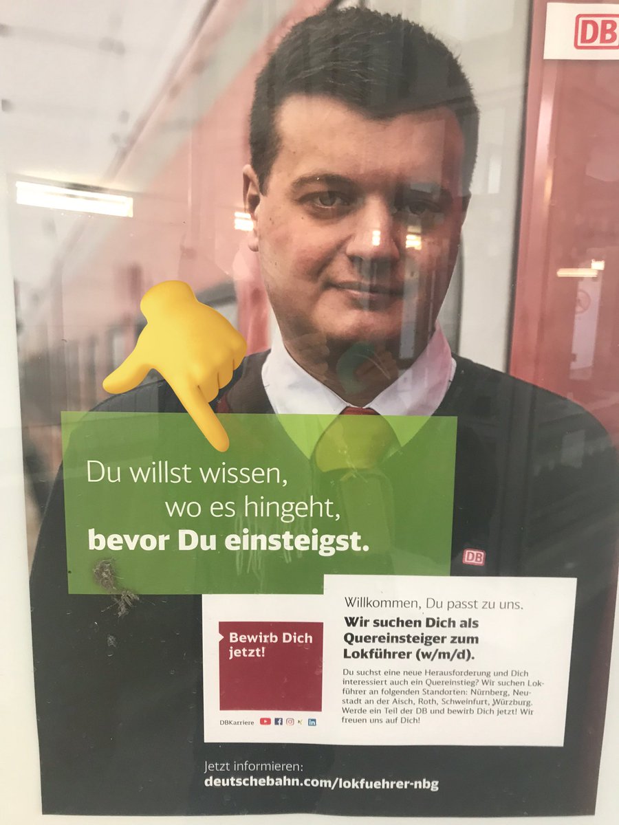 Hallöchen <a href="/DB_Bahn/">Deutsche Bahn Personenverkehr</a>. Das würde ich auch gerne vorher wissen. 🙃